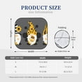 thumbnail image 3 of Daiia Bee Gnome With Sunflower 2PCS Car Windshield Sun Shade, Foldable Sun Shield for Car Front Window, Auto Sun Blocker Visor Protector Universal for Truck SUV Pickup-Small, 3 of 7