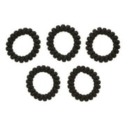 Goody Planet Goody® Black Ponytail Holder Coils, 5 CT