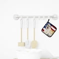 thumbnail image 3 of Caroline's Treasures Irish Wolfhound Patriotic Pair of Pot Holders, 3 of 3