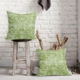 thumbnail image 4 of Lime Green Boho Throw Pillow Covers 18x18 Inch Bohemian Carpet Ethnic Decorative Square Pillow Cases Bohemian Carpet Ethnic Cushion Covers Farmhouse Home Decor for Sofa Couch Outdoor Set of 2, 4 of 6