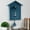 Gray, variant on JTNero Cuckoo Clock Plastic Cuckoo Wall Clock with Bird Tweeting Sound Hanging Bird Clock Minimalist Cuckoo Clock Decorative for Home Living Room