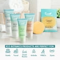 thumbnail image 4 of Eco Botanics Hotel Soaps and Toiletries Bulk Set | 1-Shoppe All-In-Kit Amenities for Hotels | 0.85oz Hotel Shampoo & Conditioner, Body Wash, Body Lotion & 0.89oz Bar Soap Travel Size | 150 Pieces, 4 of 9