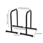 Heavy Duty Calisthenics Dip Station with Adjustable Parallel Dip Bars