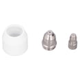 thumbnail image 3 of Electrode Nozzles Cups Kit, 3Pcs CNC Plasma Cutting Torch Consumables Directly Replaceable Easy To Install  For P80 Machine, 3 of 8