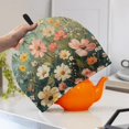 thumbnail image 2 of Yuosegray Tea Kettle Cloth Cover Decorative Kitchen Accessories Hummingbird Flower Tea Cozy Teapot Cosy for Teapot Large Teapot Cozy Insulated Keep Warm Kitchen Coffee, 2 of 6