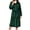 C Green, variant on UVN Women Robes Winter Long Sleeve Bathrobe Plush Warm Premium Robe Soft Fluffy Sleepwear Nightgown with Pockets