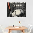 thumbnail image 2 of Golf ball golf club Fine Art  Aesthetic   Poster ＆print Wall Painting  for Classroom Kitchen Office Farmhouse Bathroom Room Decor Pictures Wall Art Painting Canvas Print 帆布 Living Room Bedroom, 2 of 6