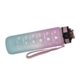 thumbnail image 4 of 1000ml Sports Water Bottle PC Material Avoid Slip Design Flat Suction Nozzle Handle, Perfect for Weight Loss, Running, Biking, Yoga, 4 of 8