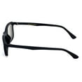 thumbnail image 3 of TR90 Black Reading Glasses With Sunglasses Clip On - Eyeglasses Frame Rx'able Readers Clear Blue Mirror, 3 of 5