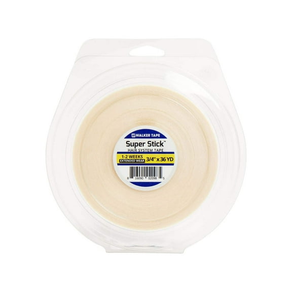 Super Stick Double-Sided Tape Roll - Double -Sided - Super Stick - 3/4" X 12 Yds,-One Roll.