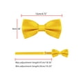 thumbnail image 4 of Men's Bow Ties, Holzlrgus Pre-Tied Adjustable Strap Tuxedo Bowties, 4 of 5