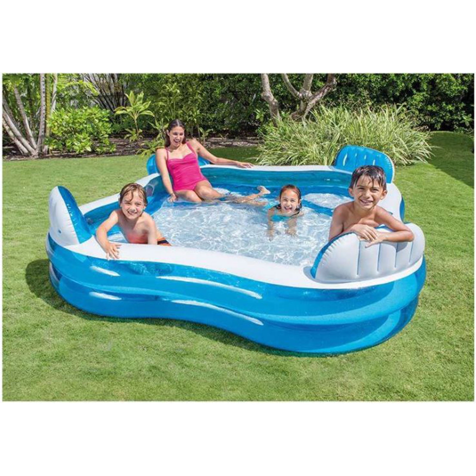 four seat inflatable pool