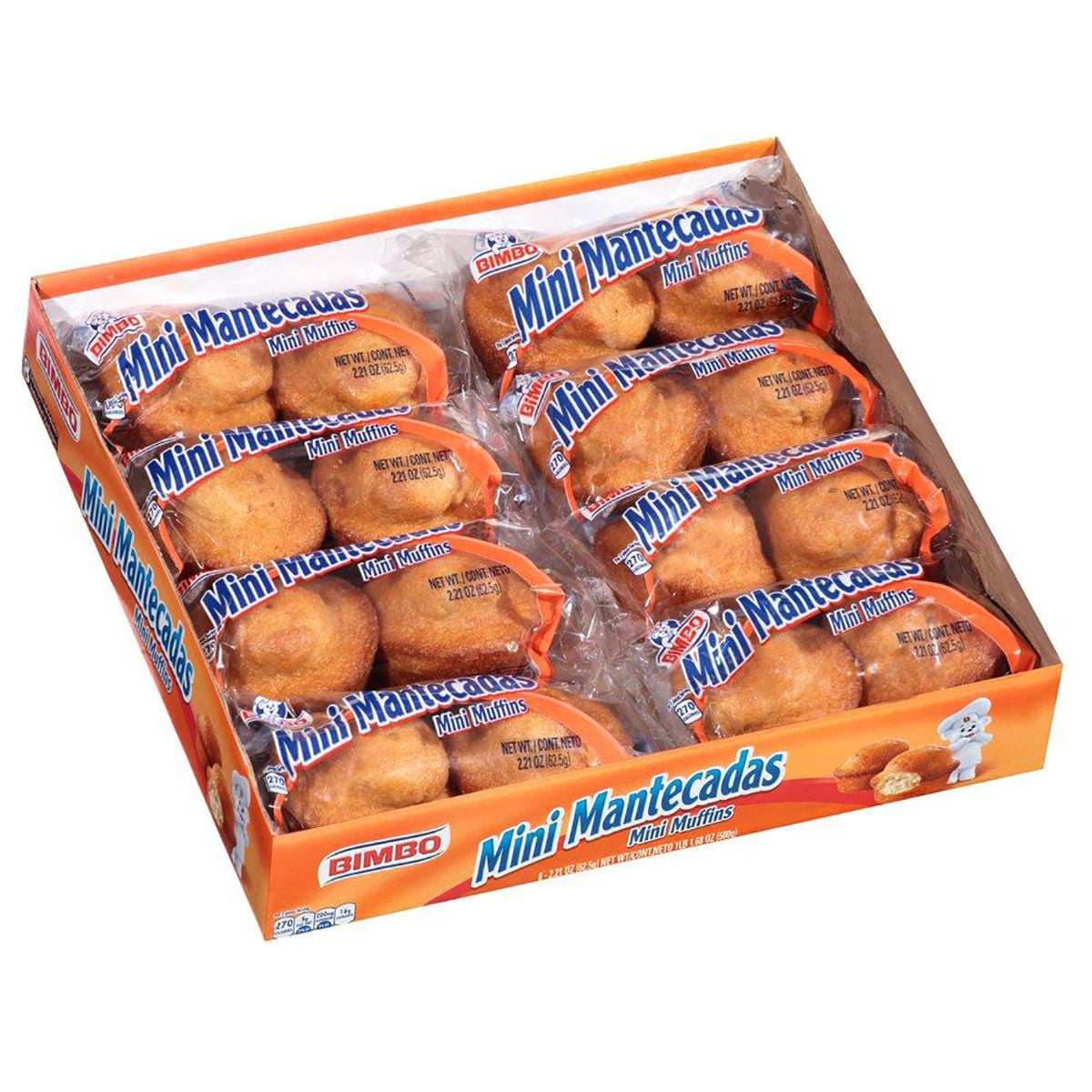 Bimbo Mini Matecadas 17 oz (Pack of 6)