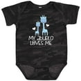 thumbnail image 3 of Inktastic My Abuelo Loves Me Grandson Boys Baby Bodysuit, 3 of 5