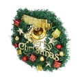 thumbnail image 1 of Corona de Navidad iluminada al aire libre,Corona de Navidad Corona de Navidad iluminada al aire libre para puerta de entrada Corona de decoración navideña multifuncional, 1 of 8