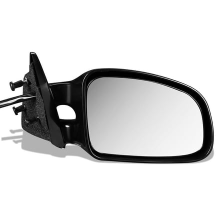 DNA Motoring OE Style Manual Passenger Right Side Mirror for 1999-2001 Pontiac Grand Am