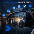 thumbnail image 5 of SPEEDWOW 68067730AA Right Side Lower Mirror Glass Compatible with 2010-2018 Dodge Ram 1500 2500 3500 4500 5500 Towing Mirrors Ram Passenger Side Convex Mirror Glass with Rear Mounting Bracket (Right), 5 of 7