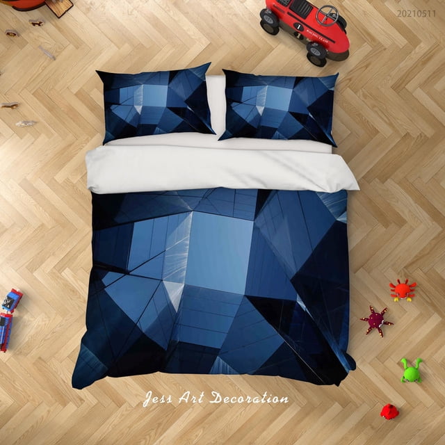 3D Sky Architecture Quilt Cover Set Bedding Set Duvet Cover Pillowcases 557