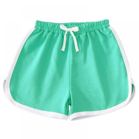 

Casual Cotton Kids Girls Sports Yoga Gym Running Shorts Summer Beach Workout Pants