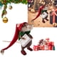 thumbnail image 4 of Muñeca Ratón Lana Aguja Navidad, 4 of 9