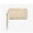 Natural Pale Gold, variant on Womens Jet Set Double Zip Wristlet One Size 32F1GJ6W4B-857 (Ballet)