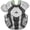 Silver, variant on All Star Adult System7 Axis Chest Protector Dark Green/Grey