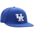 thumbnail image 2 of Men's Top of the World Royal Kentucky Wildcats Team Color Fitted Hat, 2 of 4