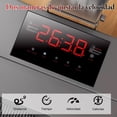 thumbnail image 4 of Caminadora Electrica Plegable con Pantalla LCD, Walking Pad con Asa, Carga Máxima de 100 kg, Velocidad de 1-6/8 km/h, Incluye Mando a Distancia para Fitness en Casa, 4 of 7