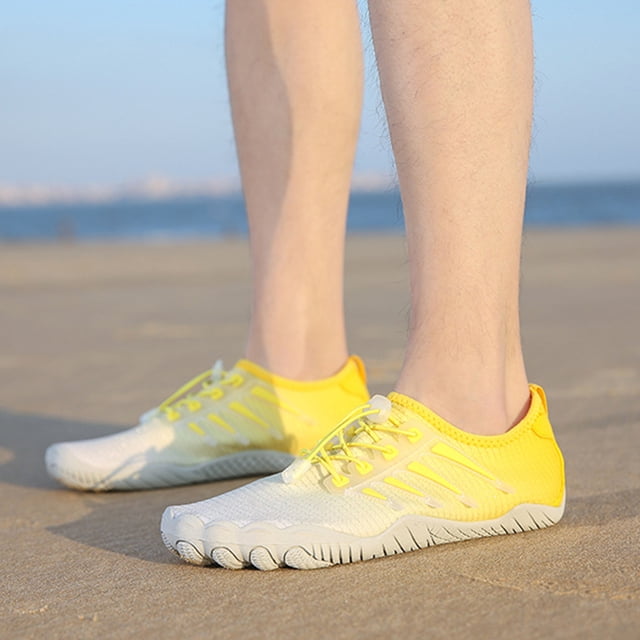 Zapatos de buceo transpirables para caminar en el lago (amarillo 39) Wdftyju Tenis De Mujer Tenis De Hombre
