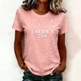 thumbnail image 2 of MuXiKeJi Clothes 250th Anniversary USA Shirt Womens 250 Years Semiquincentennial V Neck T-Shirt American Flag Graphic Tee Casual Top, 2 of 4