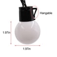 thumbnail image 3 of LSLJS 16.4Ft, 20 Lights, Outdoor Camping Ambient Lights, Large Orb String Lights, Led Colored Lights, Tent Decorative Lights Camping Plug-in, Camping Light, 3 of 6