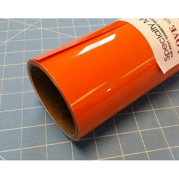 Orange 15" x 15' (feet) ThermoFlex Plus Heat Transfer Vinyl, HTV