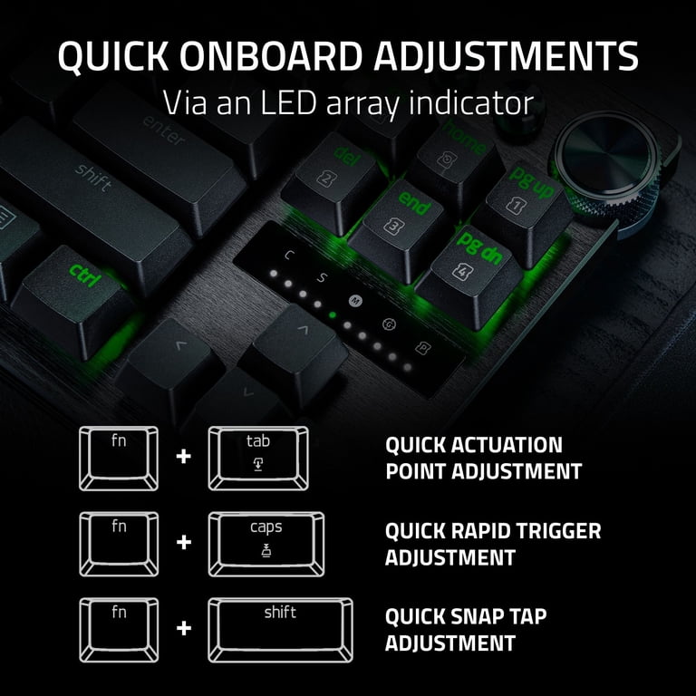 Razer Huntsman V3 Pro TKL Tenkeyless Analog Optical Esports