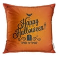 thumbnail image 1 of EREHome Housse de Coussin Événement Orné Jour Orange Rétro Joyeux Automne 18x18 Pouces Taie d'Oreiller, 1 of 1