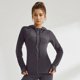 thumbnail image 5 of Abrigo deportivo con capucha para mujer, cárdigan ajustado de secado rápido, Top deportivo para correr, entrenamiento, vestido de Yoga ajustado de manga larga, otoño e invierno, 5 of 5