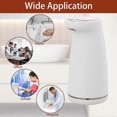 thumbnail image 5 of Automatic Soap Dispenser, 300ML Touchless Soap Dispenser with Infrared Sensor, USB Rechargeable IPX5 Waterproof for Bathroom Kitchen Office School, 5 of 5