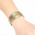 thumbnail image 2 of Leather Wrap Bracelets for Women, Boho Leopard Multi-Layer Crystal Beads Cuff Bracelet Jewelry, 2 of 4