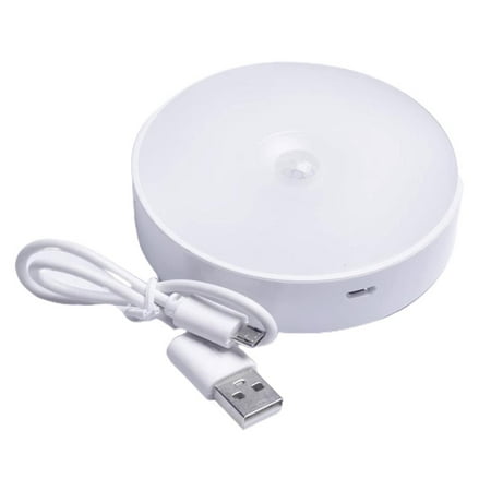 

Led Night Light USB Charging Human Body Induction Night Lights White Wall Light Step Light Stair Light for Bathroom Nightstand Kitchen Hallway Entrance
