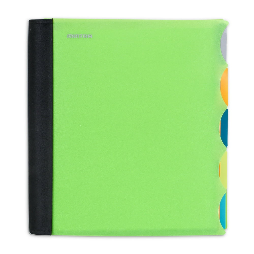Mintra Office Durable PREMIUM Spiral Notebook (5850)(Green, 5 Subject