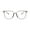 Gray, variant on ruhuadgb Blue Light Blocking Glasses Unisex Retro Clear View Strong Hinge Transparent with Brim Eye Protection Clear Bluelight Glasses Spectacles