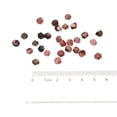 thumbnail image 3 of Uxcell Faceted Polygon Stone, 6 mm Natural Faceted Diamond Round Stone for Craft, Bracelet, Necklace Making Design, Black Pink, 3 of 5