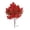 Red, variant on Thanksgiving Faux Maple Branches, 2Pcs Green Plastic Artificial Foliage, Compact Leaf Stems for FarmHome Mantel Arrangement