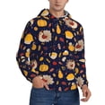 thumbnail image 2 of Sikiie Turkey And Autumn Men's Hoodie, Essentials Hoodie, Sweatshirt, Pullover Hooded Sweatshirt for Men-4X-Large, 2 of 7