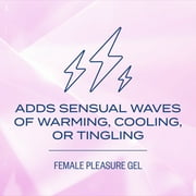 K-Y Intense Pleasure Gel Lube, Water Based Personal Lubricant For Sexual Wellness, Vaginal Moisturizer, 0.34 fl oz