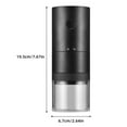 thumbnail image 3 of Portable Coffee Bean Grinder with 38 Grinding Setting Indicator Light 5-blades Ceramic Conical Burr One Button Start and Auto Stop Handheld Electric Espresso Grinding Machine with, 3 of 5