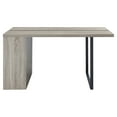 thumbnail image 3 of ACME Patwin Dining Table in Gray Oak and Black, 3 of 6