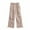 Pink, variant on Kmdttou Women Wide Leg Elasticated Waist Casual Leg Corset Multi-pocket Sports Cargo Pants And Pants