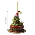 thumbnail image 3 of Stole Acrylic Pendant Tree Decoration  1PC Decoration How The Stole With Present Ornament, 3 of 5