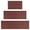 Maroon Yellow Blue Checkerboard, variant on Maroon Pink Yellow Checkerboard Kitchen Rugs Set Of 3, 17"X30"+17"X47"+17"X59" Non-Skid Washable Anti-Fatigue Mats
