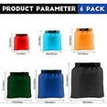 thumbnail image 2 of Waterproof Dry Bag Set 6 Pieces, Lightweight Dry Bag Canoe Bag for Kayaking Rafting Boating Hiking Camping Travel Backpacking, 2 of 5